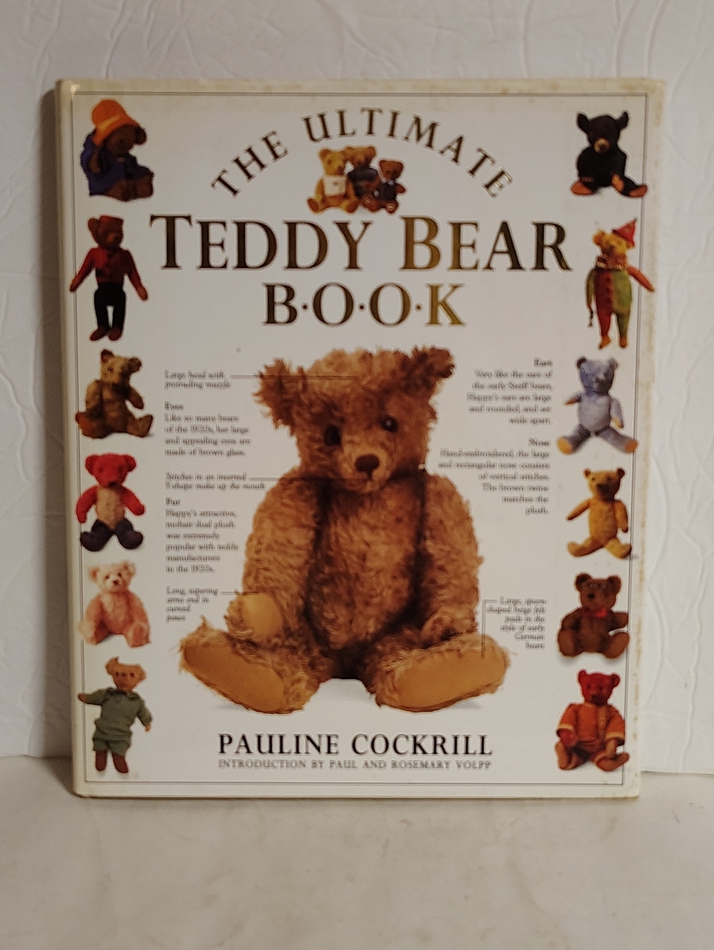 The Ultimate Teddy Bear Book 1991 Hardcover Pauline Cockrill Collectible